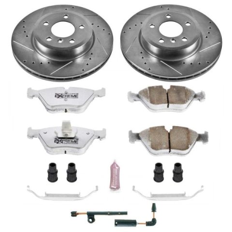 Power Stop 04-10 BMW X3 Front Z26 Street Warrior Brake Kit thumbnail 1