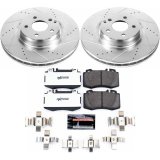 Power Stop 07-09 Mercedes-Benz E550 Front Z26 Street Warrior Brake Kit thumbnail 1