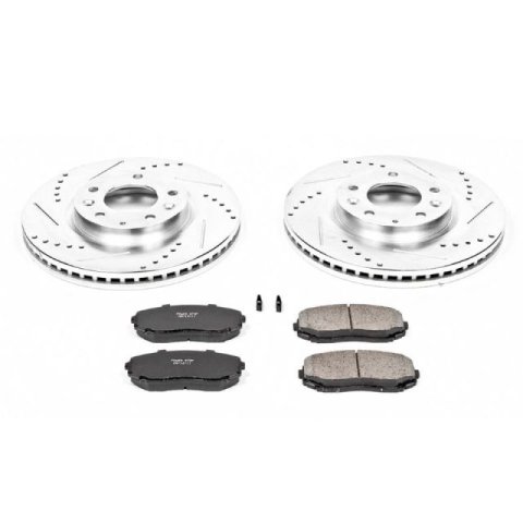 Power Stop 07-12 Mazda CX-7 Front Z23 Evolution Sport Brake Kit thumbnail 1