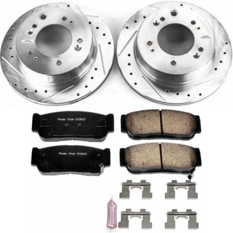 Power Stop 07-09 Kia Sorento Rear Z23 Evolution Sport Brake Kit thumbnail 3