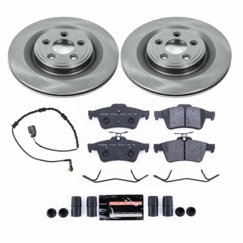 Power Stop 10-15 Jaguar XF Rear Track Day SPEC Brake Kit thumbnail 1