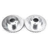 Power Stop 2004 Pontiac GTO Front Evolution Drilled & Slotted Rotors - Pair thumbnail 1