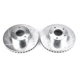 Power Stop 2004 Pontiac GTO Front Evolution Drilled & Slotted Rotors - Pair thumbnail 2