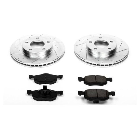 Power Stop 01-07 Ford Escape Front Z23 Evolution Sport Brake Kit thumbnail 1