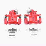 Power Stop 99-01 Infiniti G20 Rear Red Calipers w/Brackets - Pair thumbnail 1