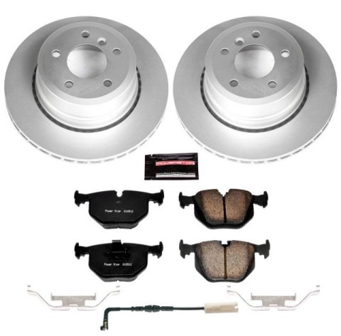 Power Stop 06-07 BMW 530xi Rear Z23 Evolution Sport Coated Brake Kit thumbnail 1