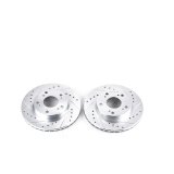Power Stop 02-06 Acura RSX Front Evolution Drilled & Slotted Rotors - Pair thumbnail 2