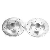 Power Stop 13-14 Acura ILX Front Evolution Drilled & Slotted Rotors - Pair thumbnail 3