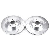 Power Stop 05-06 Saab 9-2X Front Evolution Drilled & Slotted Rotors - Pair thumbnail 2