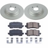 Power Stop 17-19 Acura MDX Rear Z17 Evolution Geomet Coated Brake Kit thumbnail 1