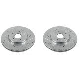 Power Stop 13-16 Chevrolet Trax Front Evolution Drilled & Slotted Rotors - Pair thumbnail 2