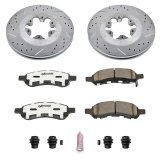 Power Stop 09-12 Chevrolet Colorado Front Z26 Street Warrior Brake Kit thumbnail 1