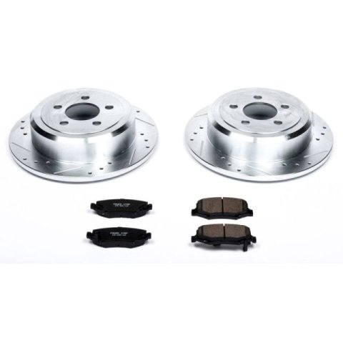 Power Stop 07-11 Dodge Nitro Rear Z23 Evolution Sport Brake Kit thumbnail 1