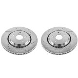 Power Stop 14-16 Acura MDX Front Evolution Drilled & Slotted Rotors - Pair thumbnail 3