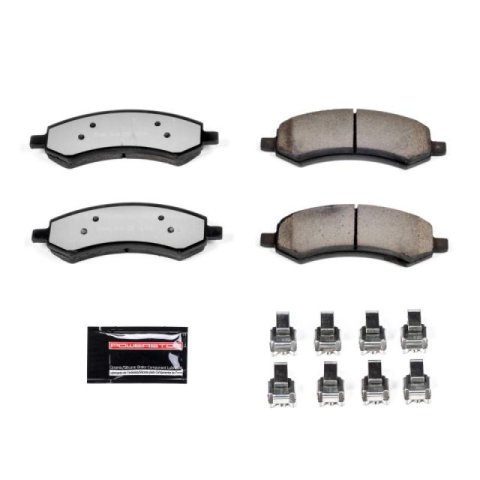 Power Stop 07-09 Chrysler Aspen Front Z36 Truck & Tow Brake Pads w/Hardware thumbnail 3