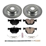 Power Stop 13-15 BMW X1 Rear Z23 Evolution Sport Brake Kit thumbnail 1