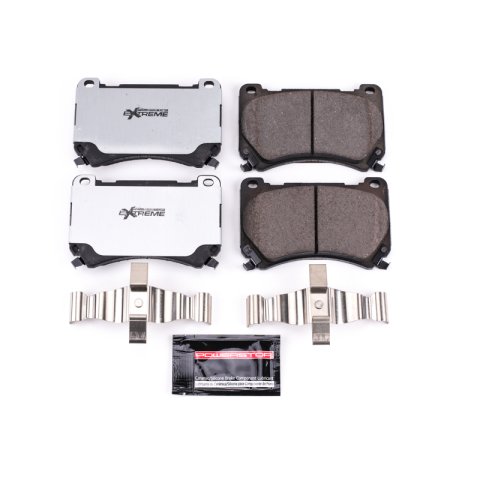 Power Stop 2011 Hyundai Equus Front Z26 Extreme Street Brake Pads w/Hardware thumbnail 1