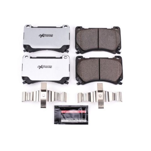 Power Stop 2011 Hyundai Equus Front Z26 Extreme Street Brake Pads w/Hardware thumbnail 3