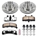 Power Stop 95-99 Chevrolet C1500 Front Z36 Truck & Tow Brake Kit thumbnail 1