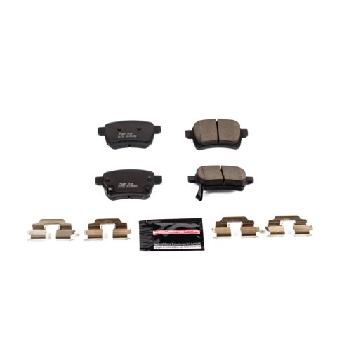 Power Stop 14-19 Fiat 500L Rear Z23 Evolution Sport Brake Pads w/Hardware thumbnail 1