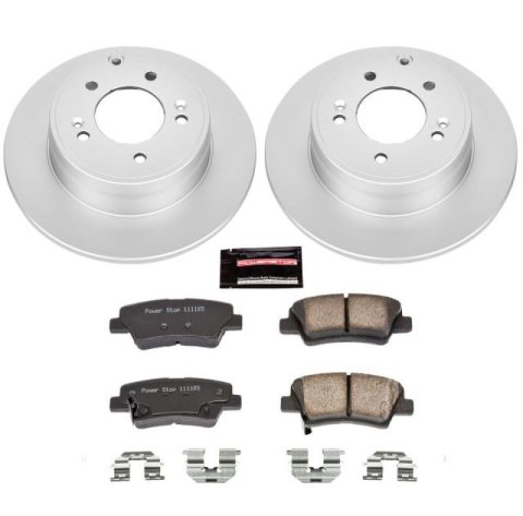 Power Stop 12-17 Hyundai Azera Rear Z17 Evolution Geomet Coated Brake Kit thumbnail 3
