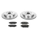 Power Stop 08-14 Cadillac CTS Rear Z23 Evolution Sport Brake Kit thumbnail 1