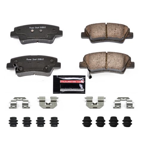 Power Stop 12-19 Hyundai Accent Rear Z23 Evolution Sport Brake Pads w/Hardware thumbnail 1