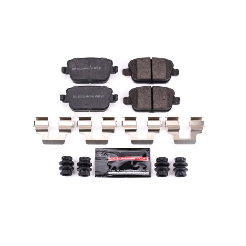 Power Stop 08-12 Land Rover LR2 Rear Z23 Evolution Sport Brake Pads w/Hardware thumbnail 1