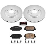 Power Stop 10-12 Hyundai Santa Fe Front Z17 Evolution Geomet Coated Brake Kit thumbnail 1