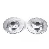 Power Stop 03-05 Mazda 6 Front Evolution Drilled & Slotted Rotors - Pair thumbnail 6