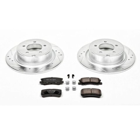 Power Stop 11-14 Chrysler 200 Rear Z23 Evolution Sport Brake Kit thumbnail 1