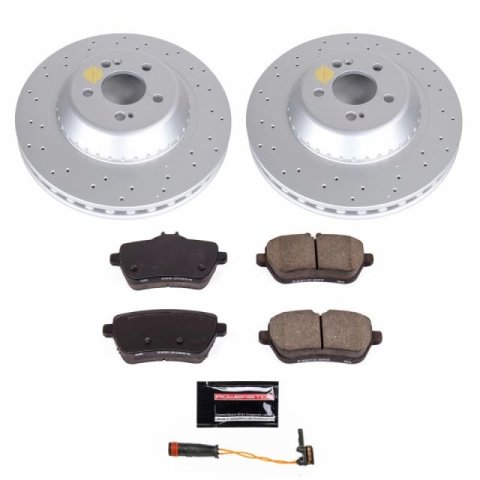 Power Stop 2018 Mercedes-Benz S450 Rear Z23 Evolution Sport Coated Brake Kit thumbnail 1