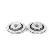 Power Stop 15-19 Ford Mustang Rear Evolution Drilled & Slotted Rotors - Pair thumbnail 1