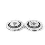 Power Stop 15-19 Ford Mustang Rear Evolution Drilled & Slotted Rotors - Pair thumbnail 3