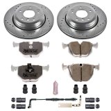 Power Stop 04-07 BMW 525i Rear Z26 Street Warrior Brake Kit thumbnail 1