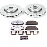 Power Stop 08-09 Pontiac G8 Front Z26 Street Warrior Brake Kit thumbnail 1