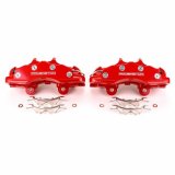 Power Stop 06-13 Chevrolet Corvette Front Red Calipers - Pair thumbnail 2