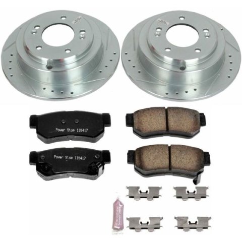 Power Stop 04-06 Kia Amanti Rear Z23 Evolution Sport Brake Kit thumbnail 1
