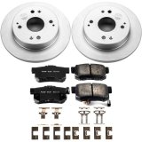 Power Stop 1997 Acura CL Rear Z17 Evolution Geomet Coated Brake Kit thumbnail 1