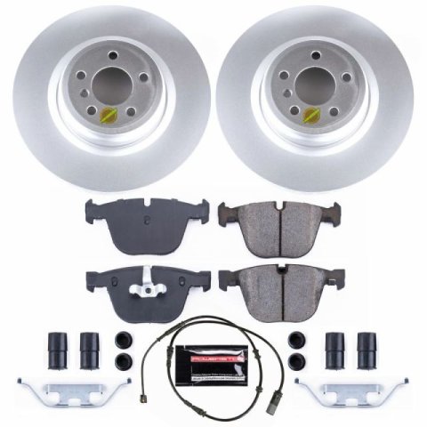 Power Stop 11-15 BMW 750i Rear Z17 Evolution Geomet Coated Brake Kit thumbnail 1