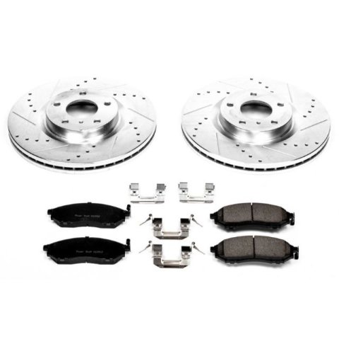 Power Stop 08-12 Infiniti EX35 Front Z23 Evolution Sport Brake Kit thumbnail 1