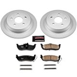 Power Stop 06-10 Jeep Commander Rear Z17 Evolution Geomet Coated Brake Kit thumbnail 1