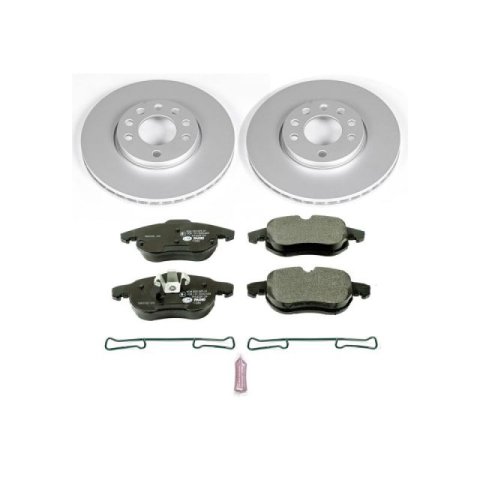 Power Stop 03-11 Saab 9-3 Front Euro-Stop Brake Kit thumbnail 3