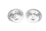 Power Stop 12-18 Toyota Yaris Rear Evolution Drilled & Slotted Rotors - Pair thumbnail 2