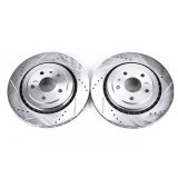 Power Stop 16-18 Cadillac ATS Rear Evolution Drilled & Slotted Rotors - Pair thumbnail 3