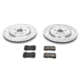 Power Stop 09-15 Cadillac CTS Rear Z23 Evolution Sport Brake Kit thumbnail 1