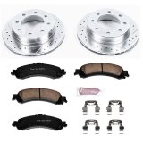 Power Stop 2005 Chevrolet Silverado 1500 HD Rear Z23 Evolution Sport Brake Kit thumbnail 1