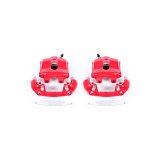 Power Stop 92-98 BMW 318i Front Red Calipers w/Brackets - Pair thumbnail 1