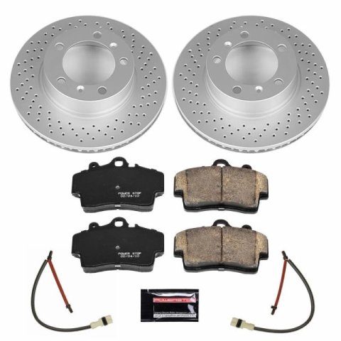 Power Stop 05-08 Porsche Boxster Front Z23 Evolution Sport Coated Brake Kit thumbnail 1