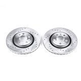 Power Stop 98-06 Volkswagen Beetle Front Evolution Drilled & Slotted Rotors - Pair thumbnail 3